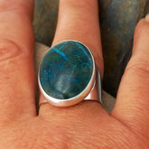 Mexican silver Chrysocolla